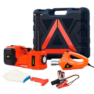Gato Crique Llave Eléctrico 12v Auto Camioneta 5 Toneladas