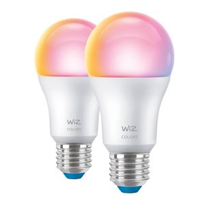 Lampara Led Inteligente Wiz Wifi Smart Color E27 x2 Un