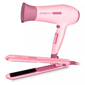 Combo Secador De Pelo + Planchita De Pelo Ultracomb 2200w