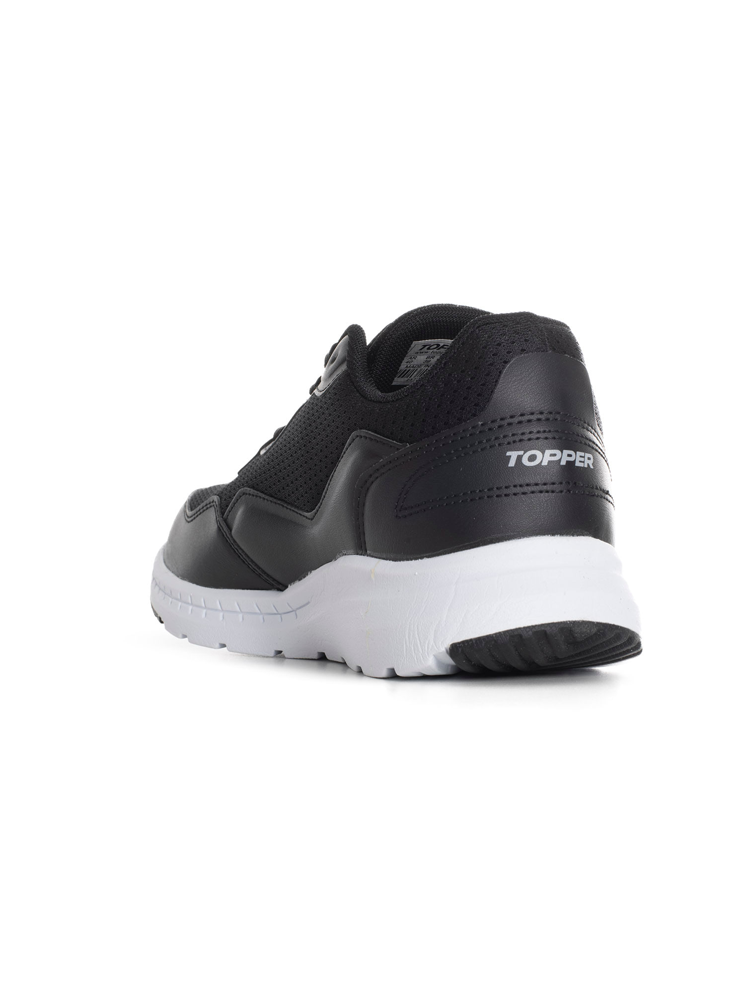 Zapatillas Topper Wind V Unisex Running Negro - Provincia Compras