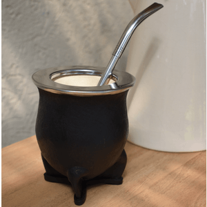 Set Bombilla + Mate Camionero Acero