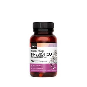 Prebiótico Digestivo. Absorción de nutrientes y respuesta Intestinal - 50 capsulas