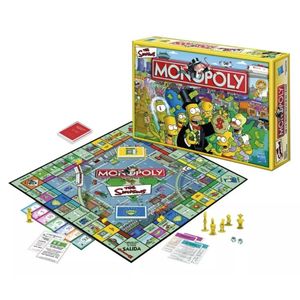 Juego De Mesa Monopoly Los Simpsons 9770 Hasbro