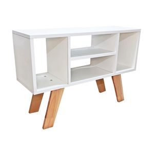 Rack de TV Mesa Escandinava en Melamina 42 Pulgadas