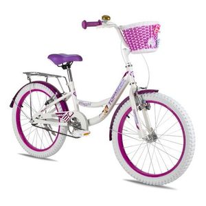 Bicicleta Infantil TopMega Flexygirl R20 Blanco 1006143