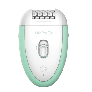 Depiladora Electrica GAMA Skinpro Go 2 con Dos Cabezales