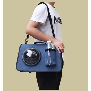 Mochila Bolso Para Mascota Transporador Con Capsula Perro Gato