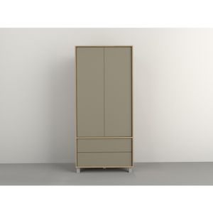 Placard 0.86 Mts 2 Puertas 2 Cajones Tables Cod: 6428
