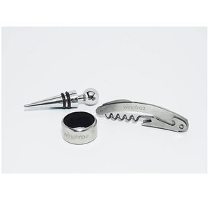 Descorchador Winefroz - Acero Anillo Tapon (Set1)