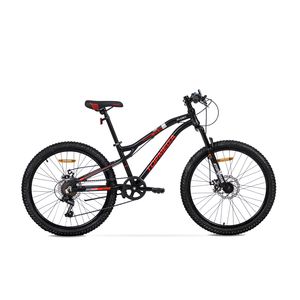 Bicicleta Infantil TopMega MTB Slider R24 7VL Negro 1007781