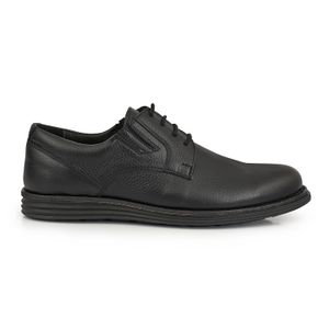 ZAPATO FELIX NEGRO CASUAL HOMBRE CUERO CONFORT