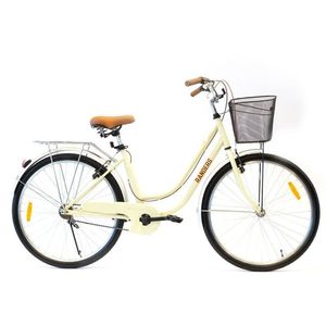 Bicicleta de Paseo Rodado 26 Mujer Aluminio Randers  Crema