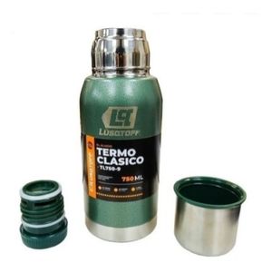 Termo Lusqtoff Acero Inoxidable 750 Ml Verde Frio Calor