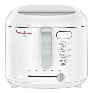 Freidora Eléctrica Moulinex Uno M 1.8l Blanca 220v Af203158