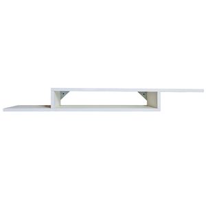 Repisa Flotante de Melamina Invisible Diseño Minimalista