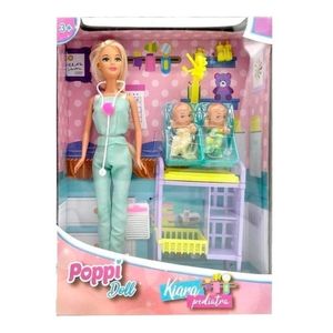 Muñeca Poppi Doll Kiara Pediatra Art. B149