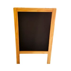 Letrero Pizarra Doble Pizarron Libro Negro - Reforzados