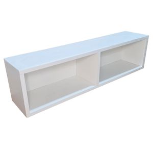 Mueble Flotante Rack TV Melamina Blanco