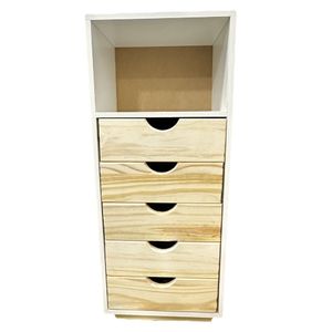 Cómoda Cajonera 5 Cajones - Minimalista Chifonier - Multiuso
