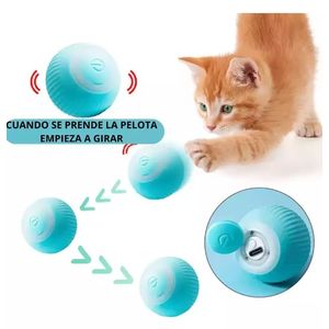 PELOTA INTERACTIVA PARA GATOS Y PERROS