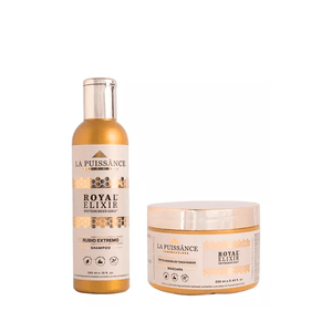 Kit Royal Elixir Shampoo + Mascara La Puissance