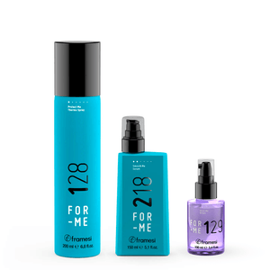 Kit For Me 128 + 218 + 129 Proteccion Suavidad y Brillo Framesi