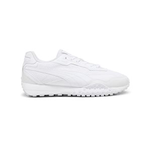 Zapatillas Puma Blktop Rider Leather Sportstyle Unisex Moda Blanco