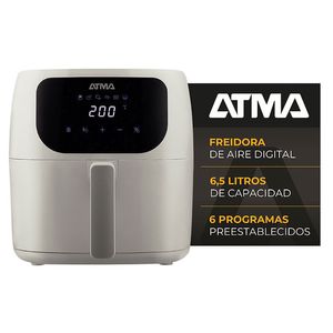 Freidora Atma FR60ARWP sin Aceite Digital 6.5Lts 1300Watts
