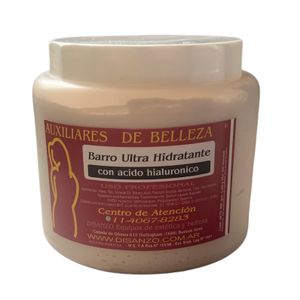 Barro Ultra Hidratante con Acido Hialuronico (facial y corporal) 900 GR