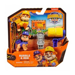 Set de equipo Paw Patrol Rubble y Mix
