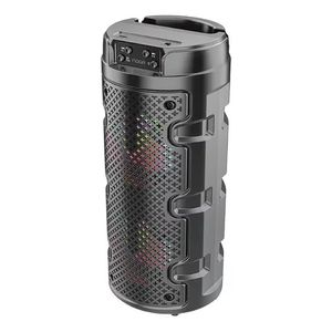 PARLANTE PORTATIL BLUETOOTH 2 X 4" LUZ LED RGB
