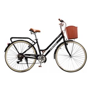 Bicicleta De Paseo Rodado 26 Head Ctb26 Aluminio Canasto Lh