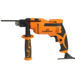 Taladro Percutor Tpl600-8 600w 13mm Variable Cable Lusqtoff Color Naranja