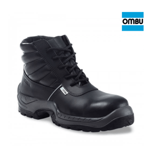 Botin Frances OMBU Negro Punta Acero
