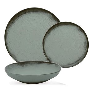 Juego De Vajilla Platos Flat Pacifico Oxford X12