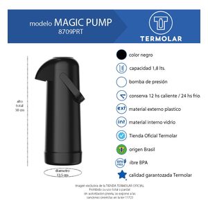 Termo Bomba Magic Pump 1,8 L Frio Y Calor
