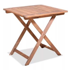 MESA BAR ECOMADERA 75 X 75