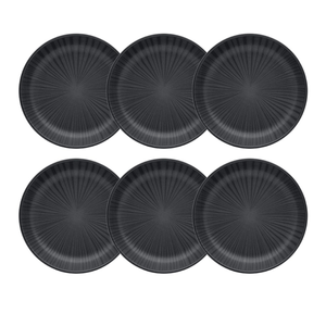 Set X 6 Platos Playos 26 Cm Onix Oxford