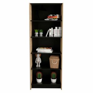 ESTANTERIA TABLES 3035 OLMO F NEGRO