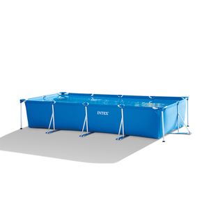Pileta Estructural Rectangular Intex 450x220x84 Cm 7127lts 25641/4