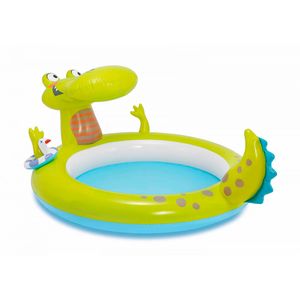 Pileta Inflable Infantil Intex Lagarto Spray 170 Lt 190 x 91 x 160 cm 23369/9