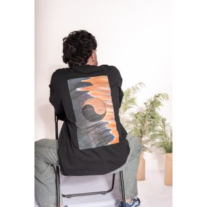 Remera Oversize Estampada Shadow