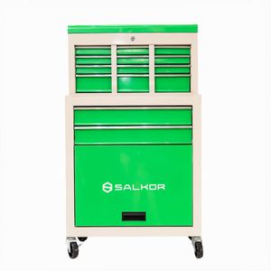 Gabinete Porta Herramienta 2 En 1 8 Cajones