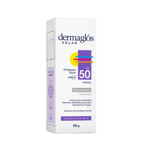 Dermaglós Solar facial FPS 50