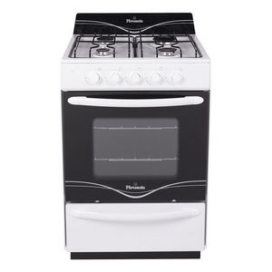 Cocina Florencia Recta 5516f A Gas Puerta Con Visor Blanca