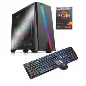 PC MYP GAMER RYZEN 5 +32GB RAM+KIT TECLADO-MOUSE GAMER