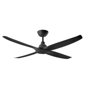 Ventilador de Techo 56" 4 Aspas Negro TEN5634LP
