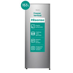 Freezer Congelador Vertical Hisense 153 L Rs-20dcs