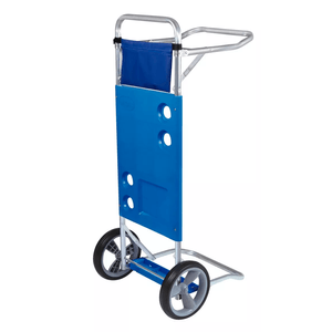 Carrito Mesa Plegable Porta Sillas Aluminio Mor 2495 Azul