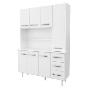 Aparador Organizador Cocina 1,2 m Blanco Mosconi